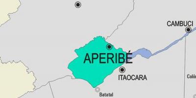 地図Aperibé市町村