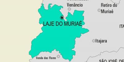 地図LajeいMuriaé市町村