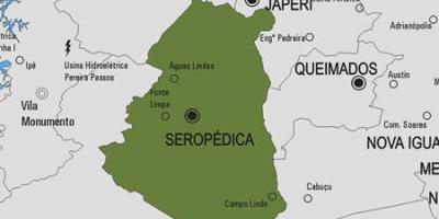 地図Seropédica市町村