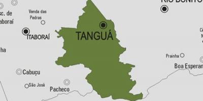 地図Tanguá市町村