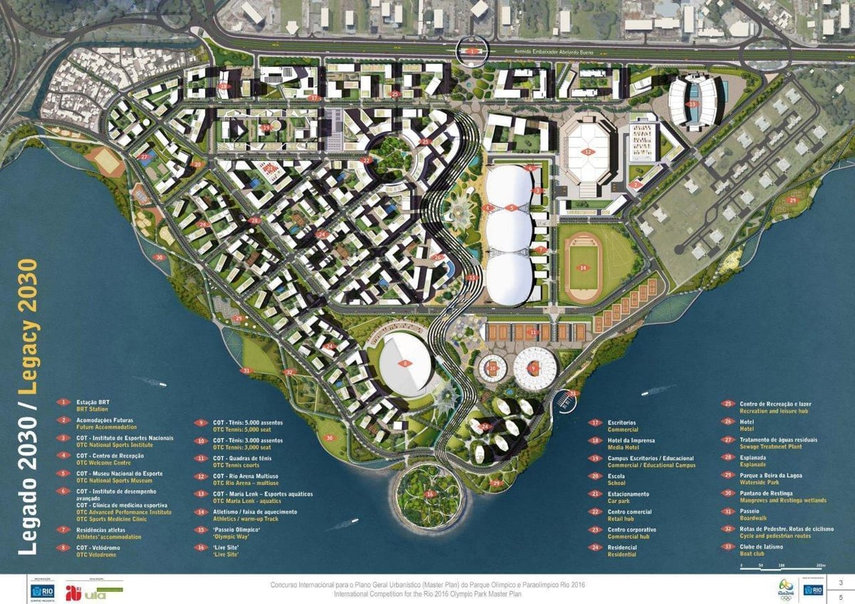 地図のオリンピック公園レガシィ