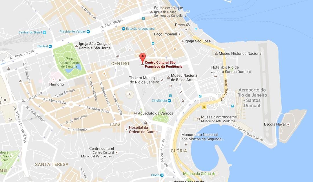 地図サンフランシスコ-ダ-Penitencia