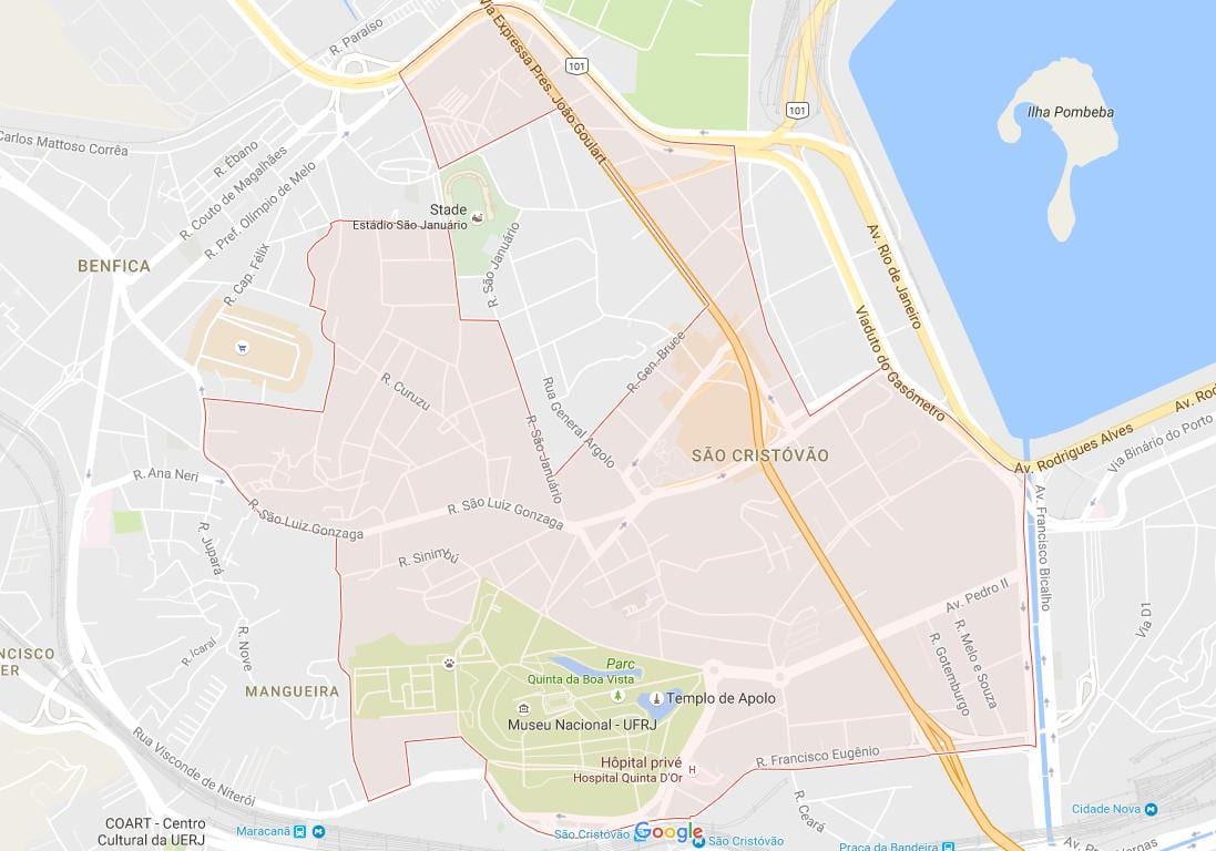 地図のサンCristóvão