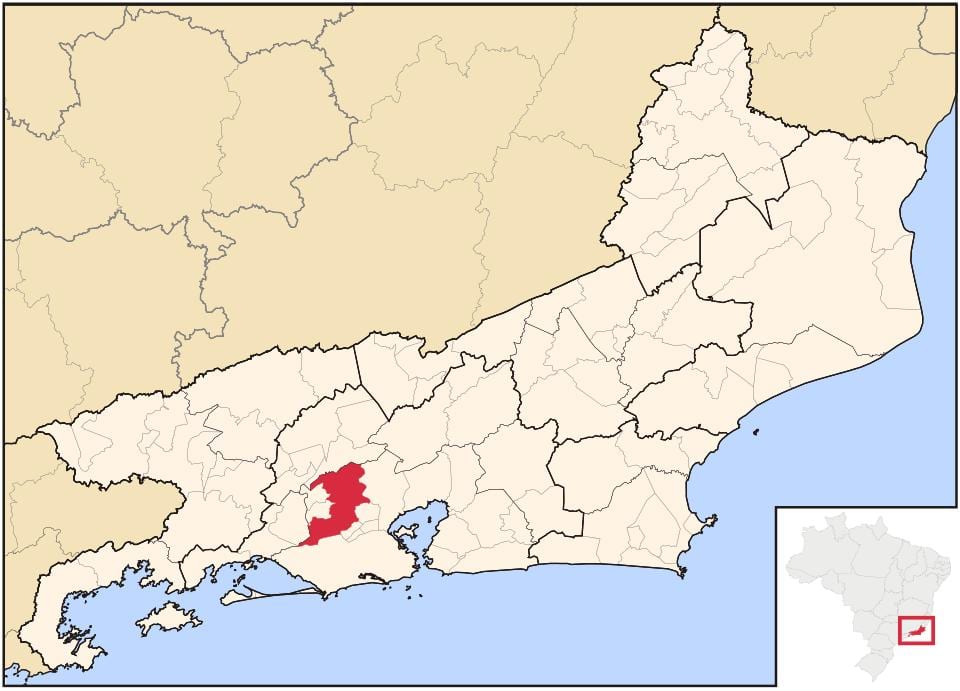 地図Nova Iguaçu