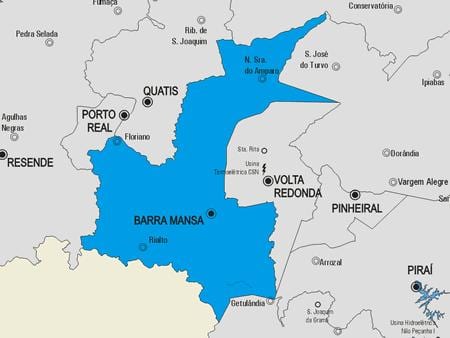 地図のバラマンサの市区町村