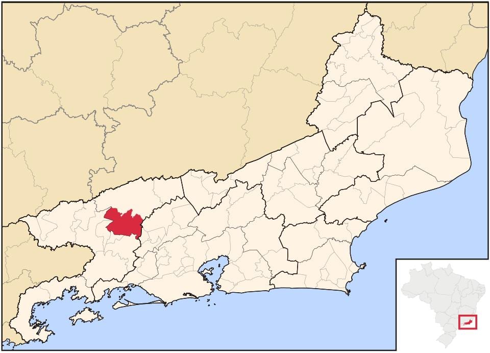 地図のバラなPiraí