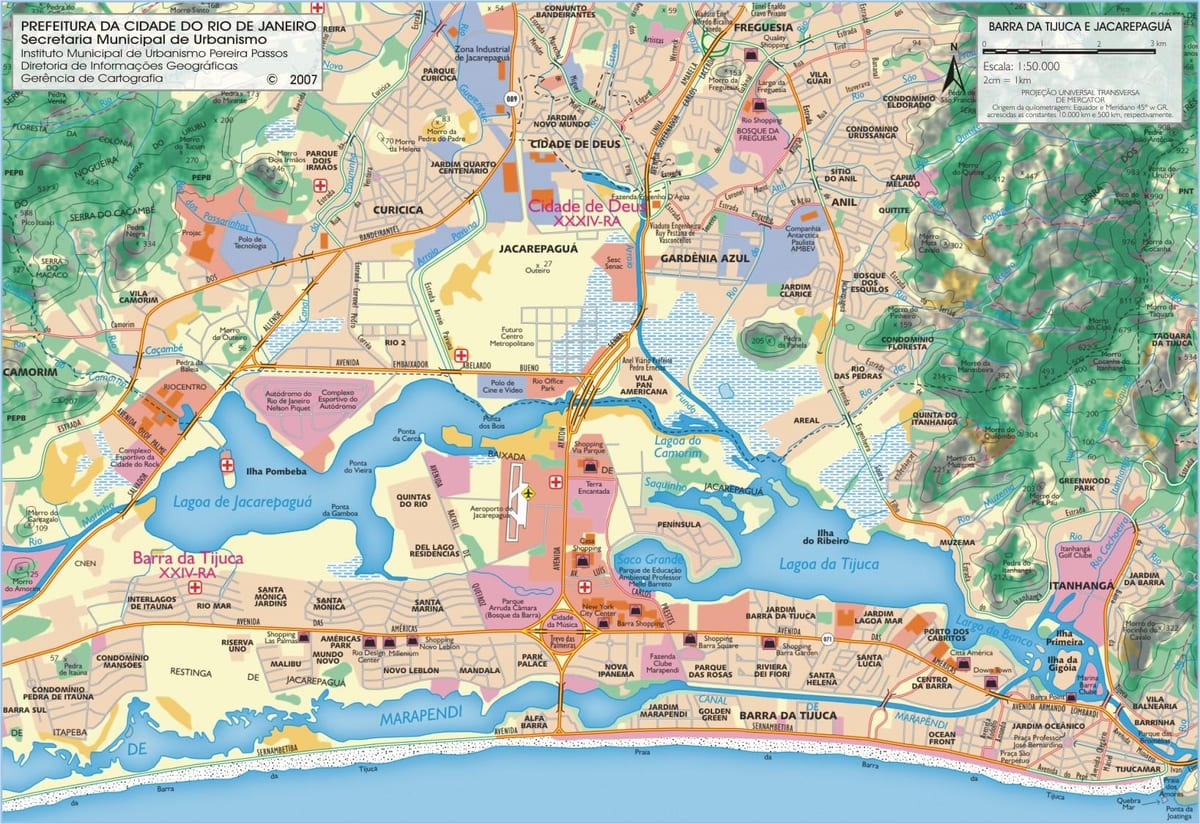 地図バーラビーチ