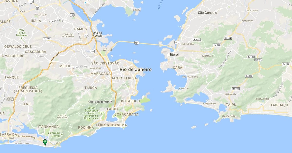 地図のビーチンペペ