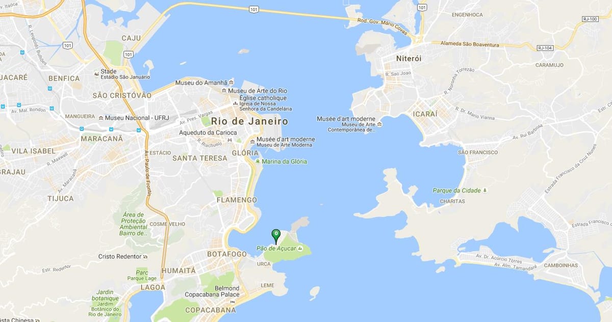 地図のビーチUrca