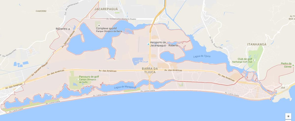 地図のバラダジェ公園