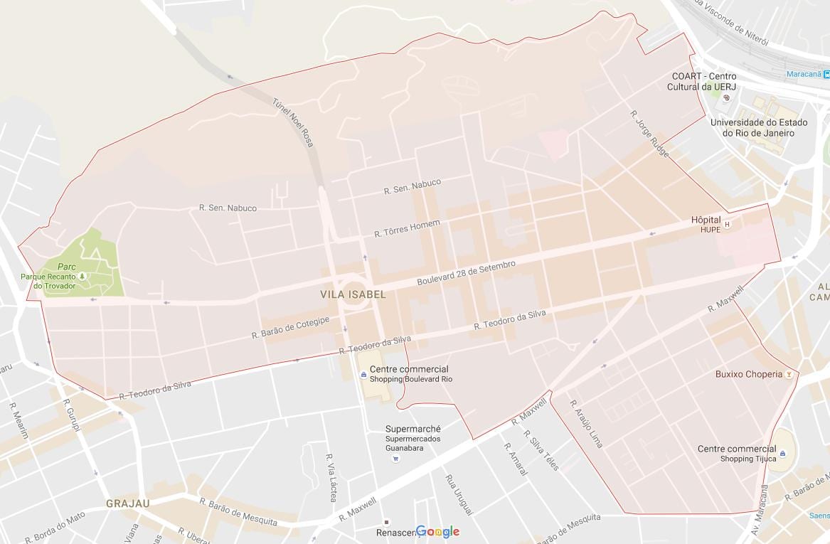 地図のヴィラはイサベル