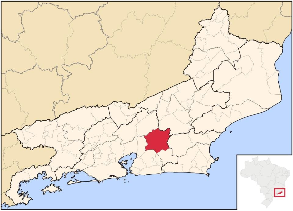 地図CachoeirasデMacacu