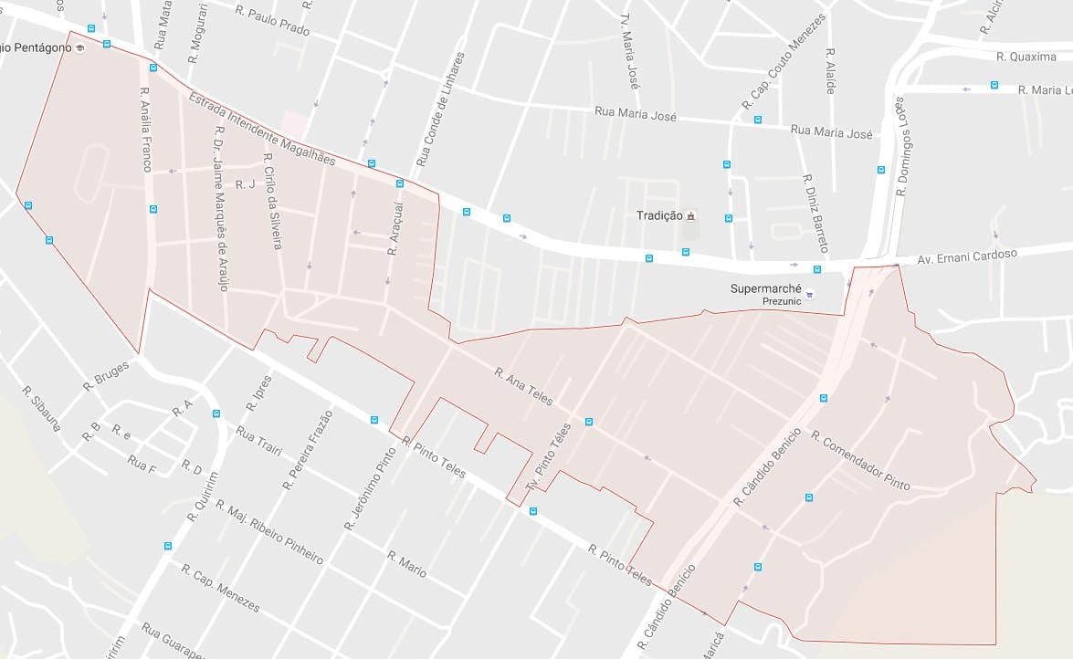 地図Campinho
