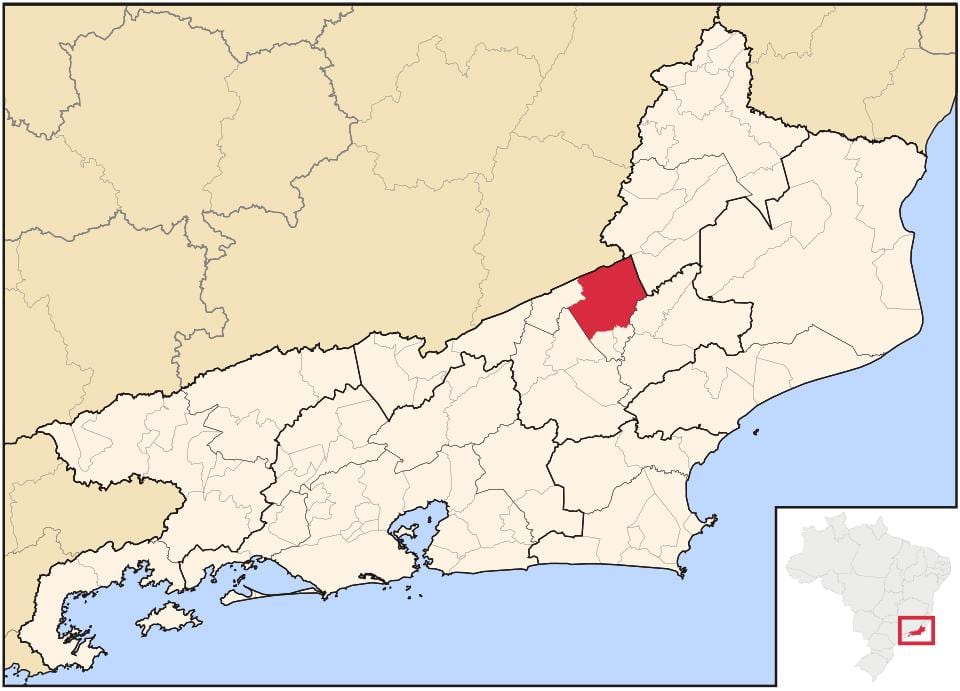 地図Cantagalo