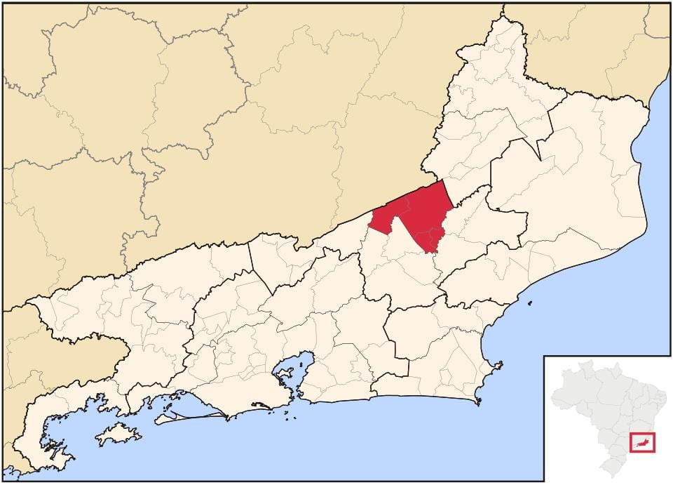 地図Cantagalo-Cordeiro