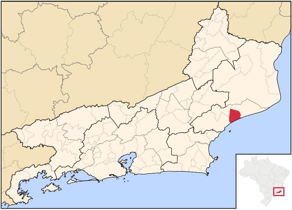 地図Carapebus