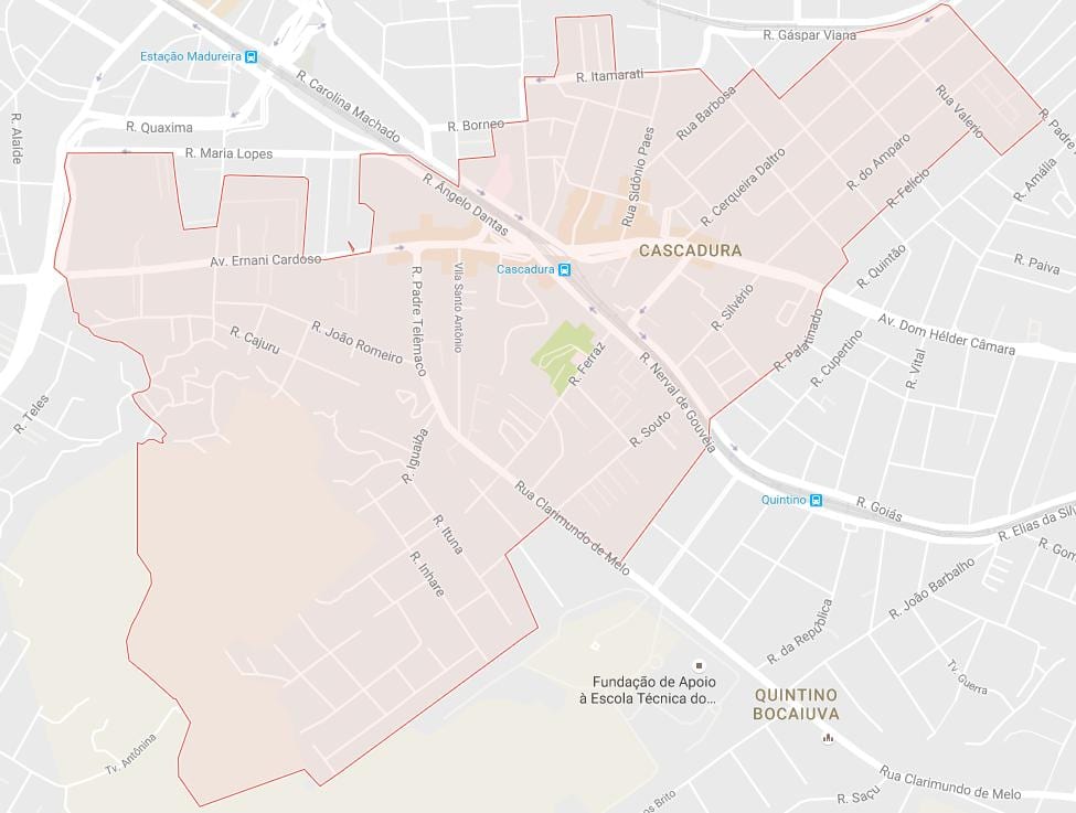 地図Cascadura