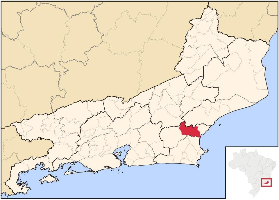 地図Casimiro de Abreu