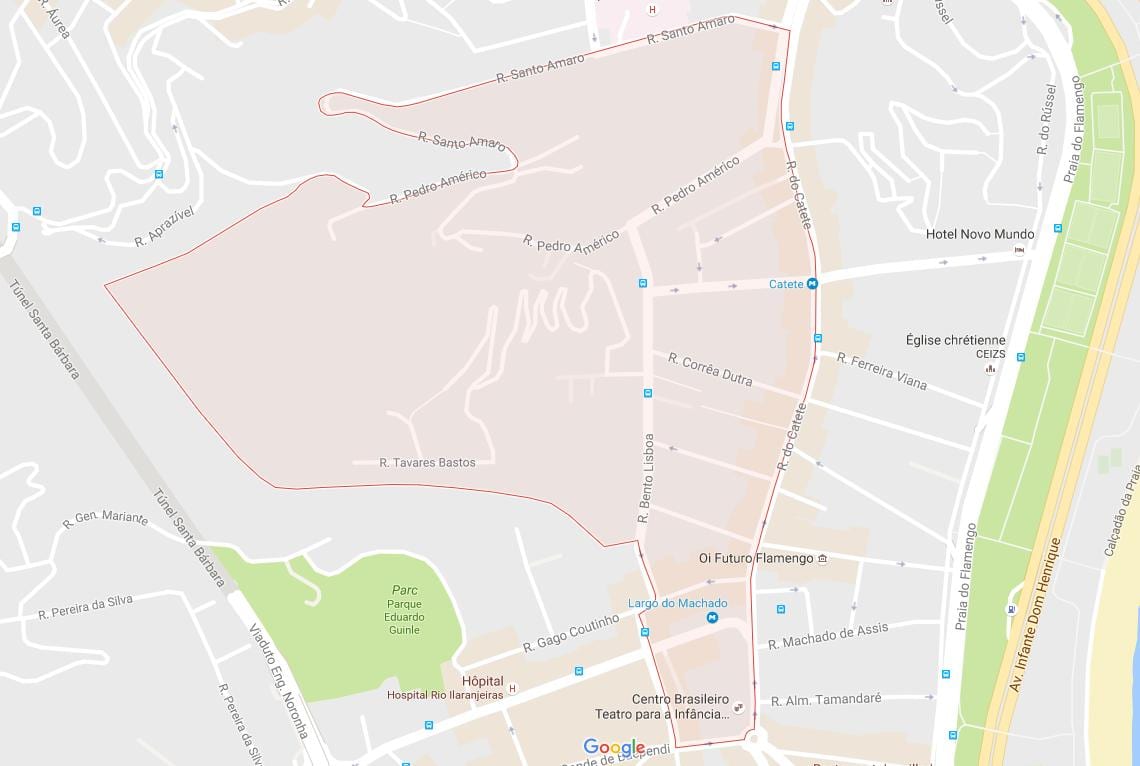 地図Catete