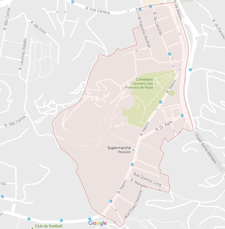 地図Catumbi