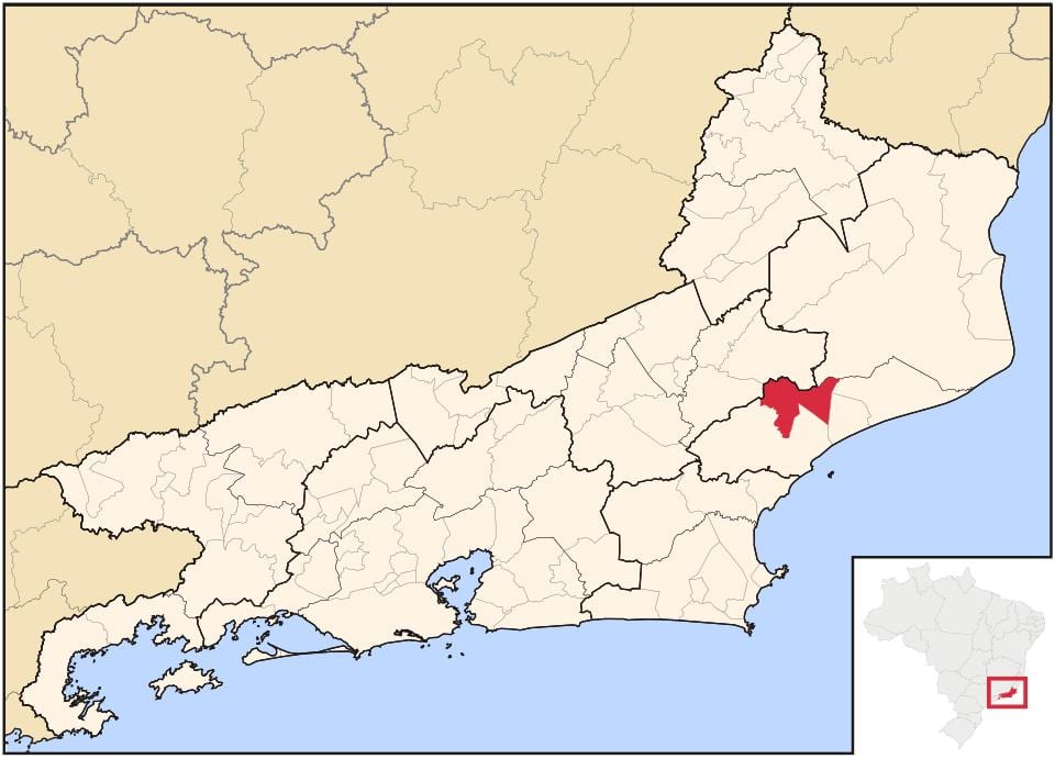 地図ConceiçãoデMacabu