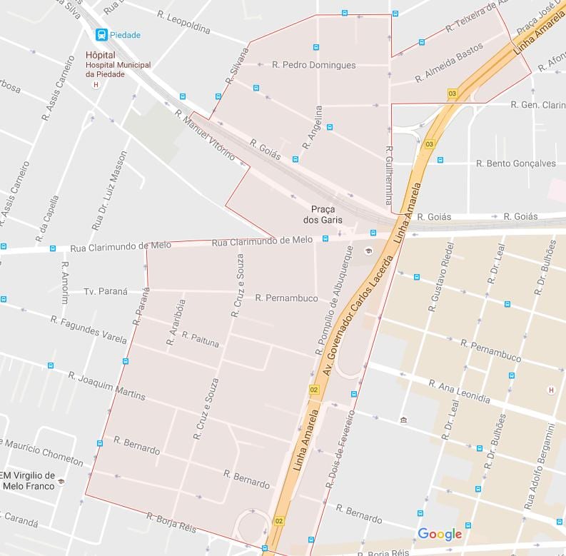 地図Encantado