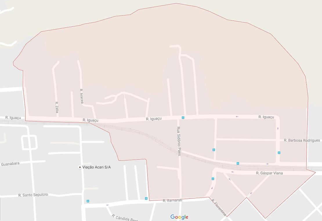 地図Engenheiro Leal