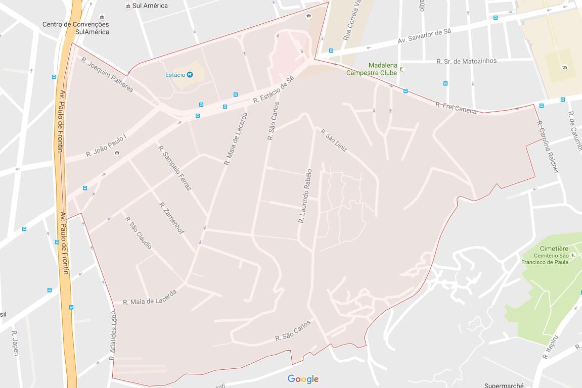地図Estácio