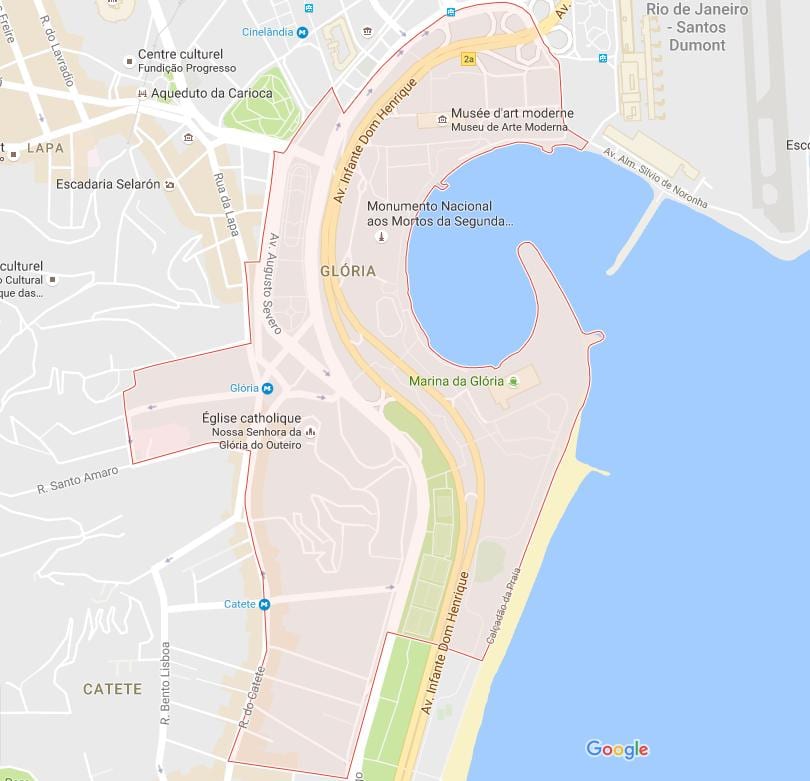 地図Glória