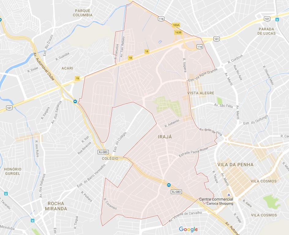 地図Irajá