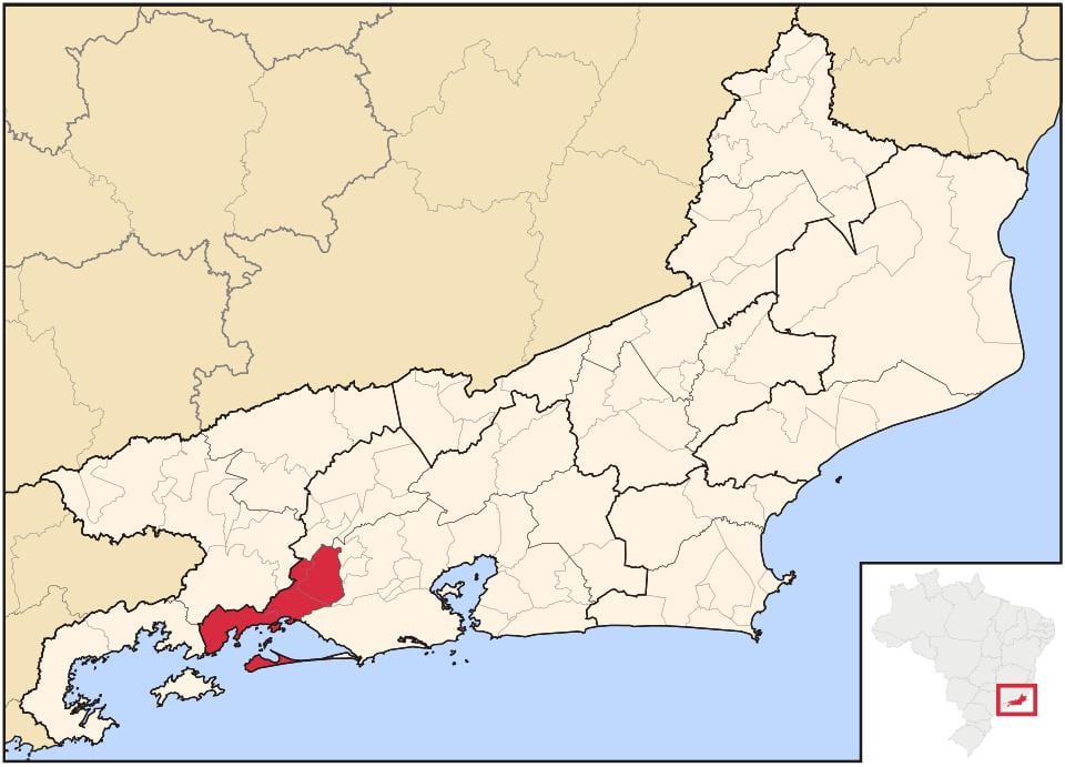 地図Itaguaí