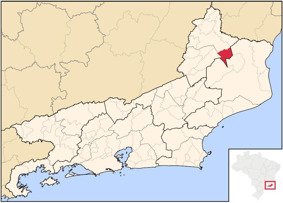 地図Italva