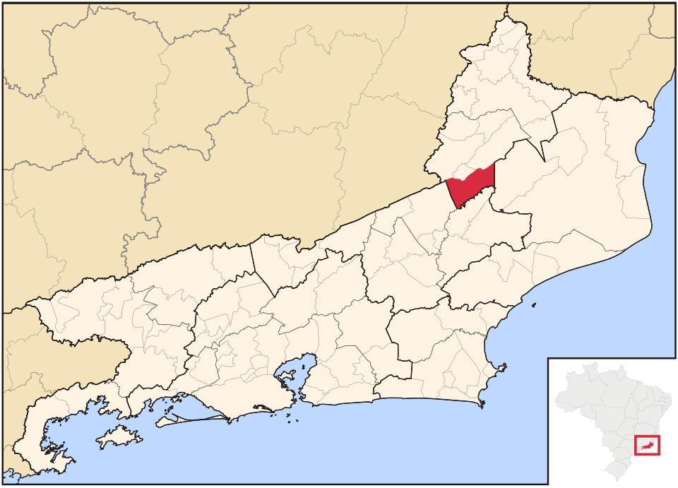 地図Itaocara