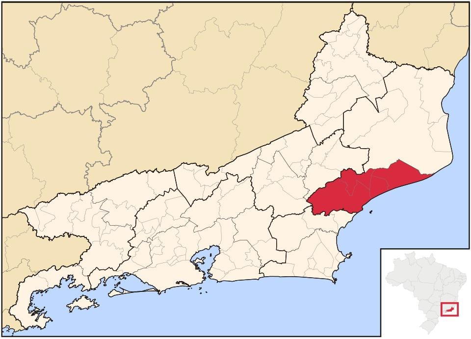 地図Macaé
