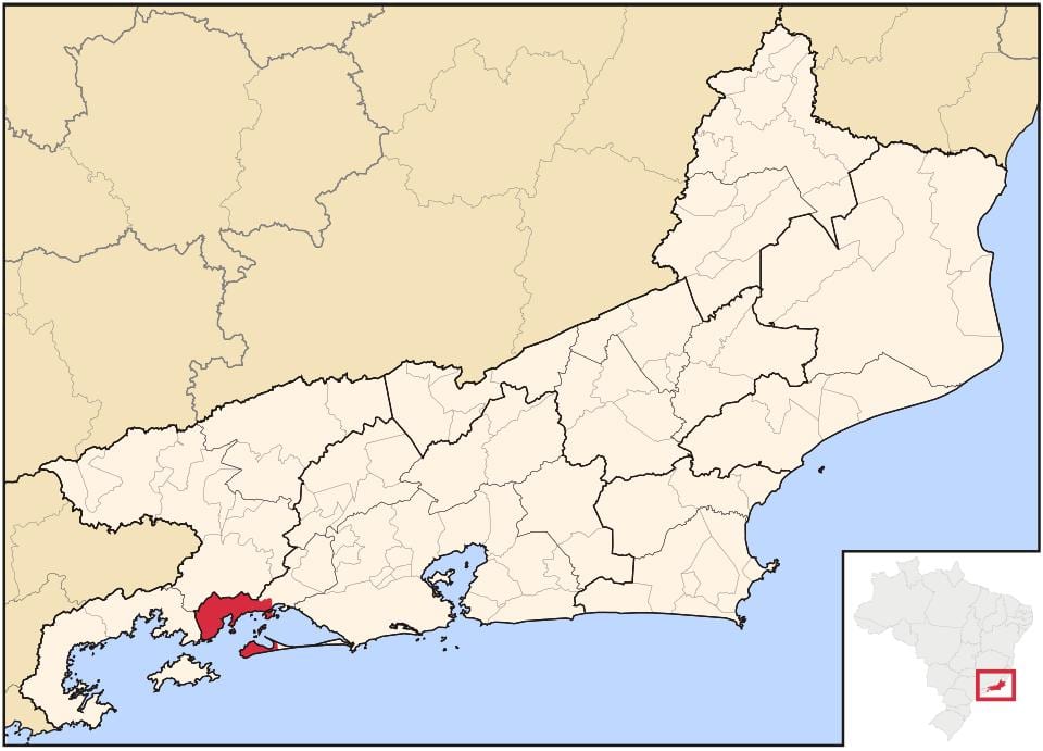 地図Mangaratiba