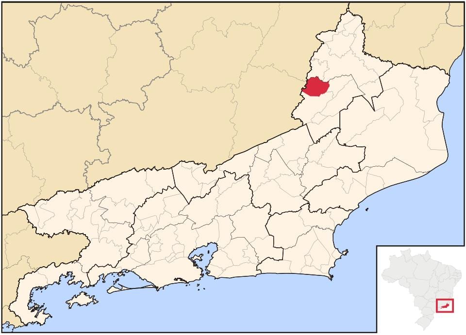 地図Miracema
