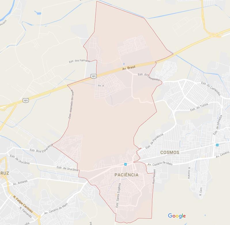 地図Paciência