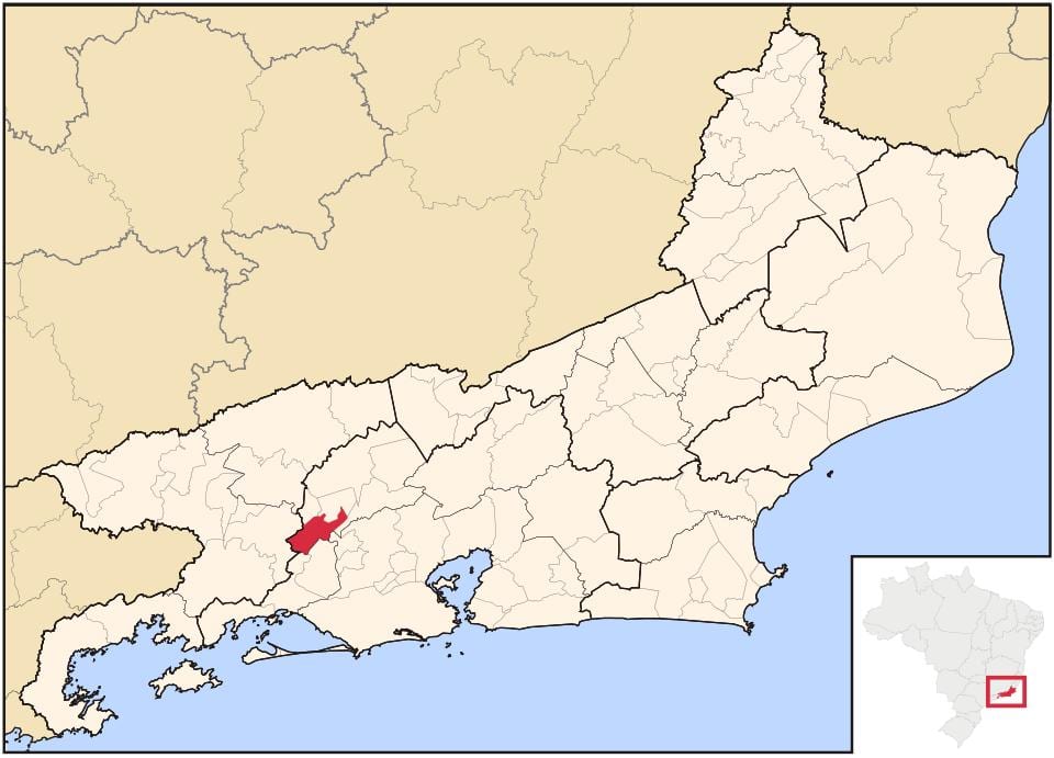 地図Paracambi