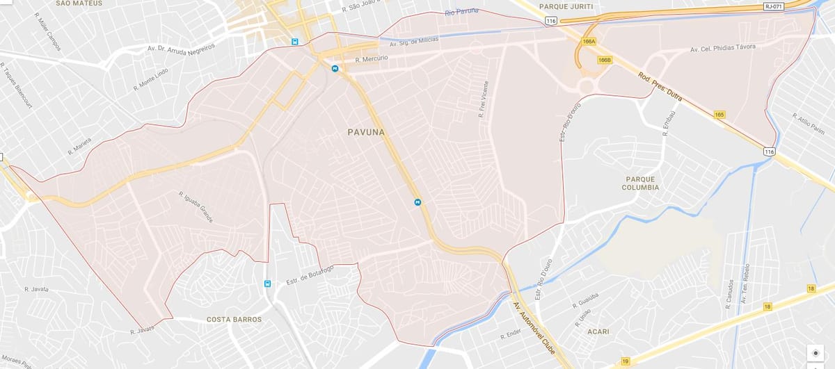 地図Pavuna