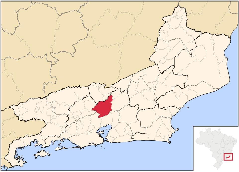 地図Petrópolis