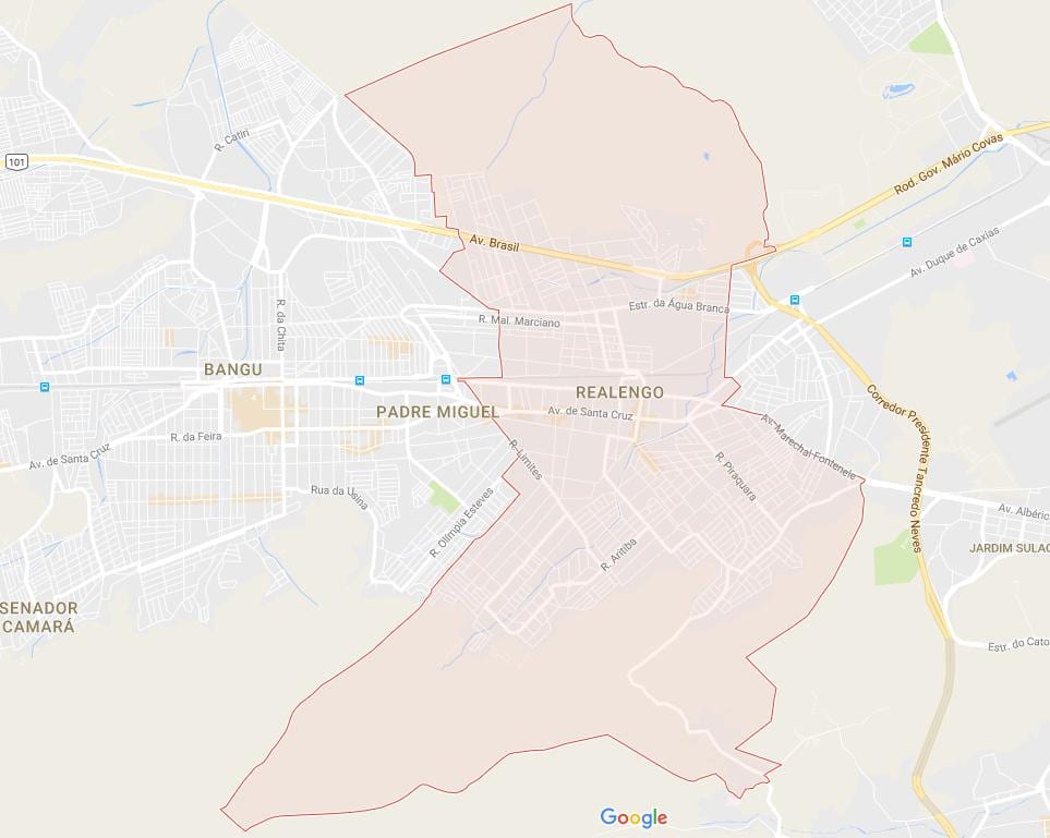 地図Realengo