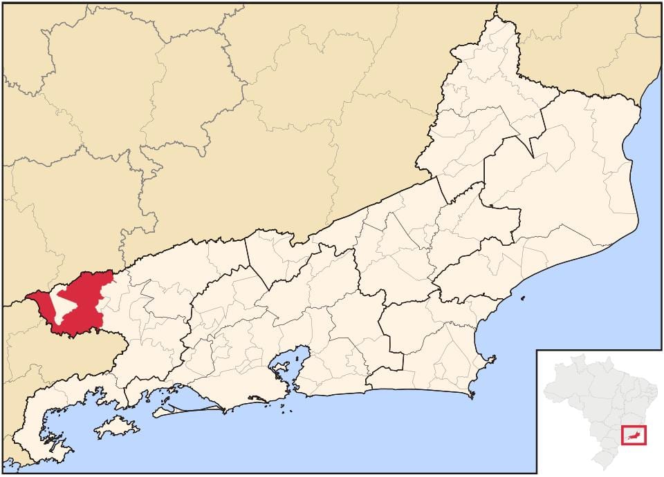 地図Resende