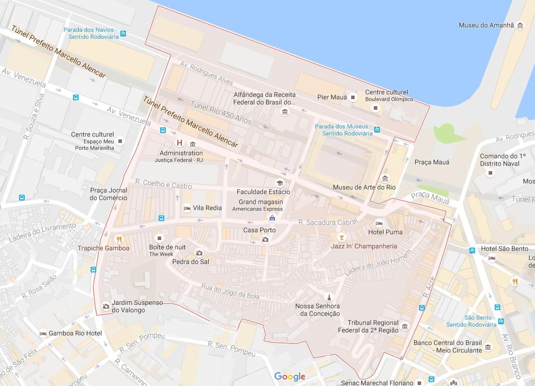 地図Saúde