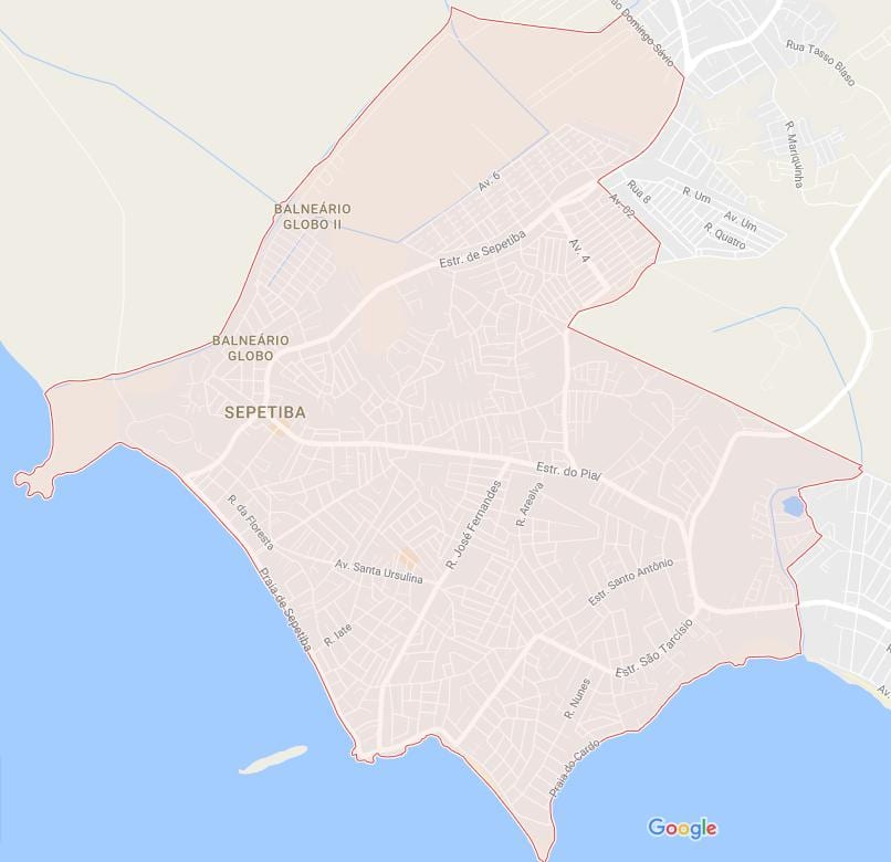 地図Sepetiba