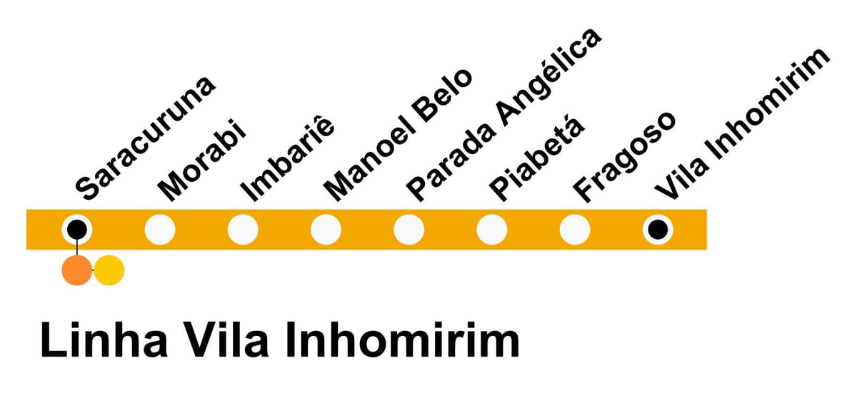 地図SuperViaラヴィラInhomirim
