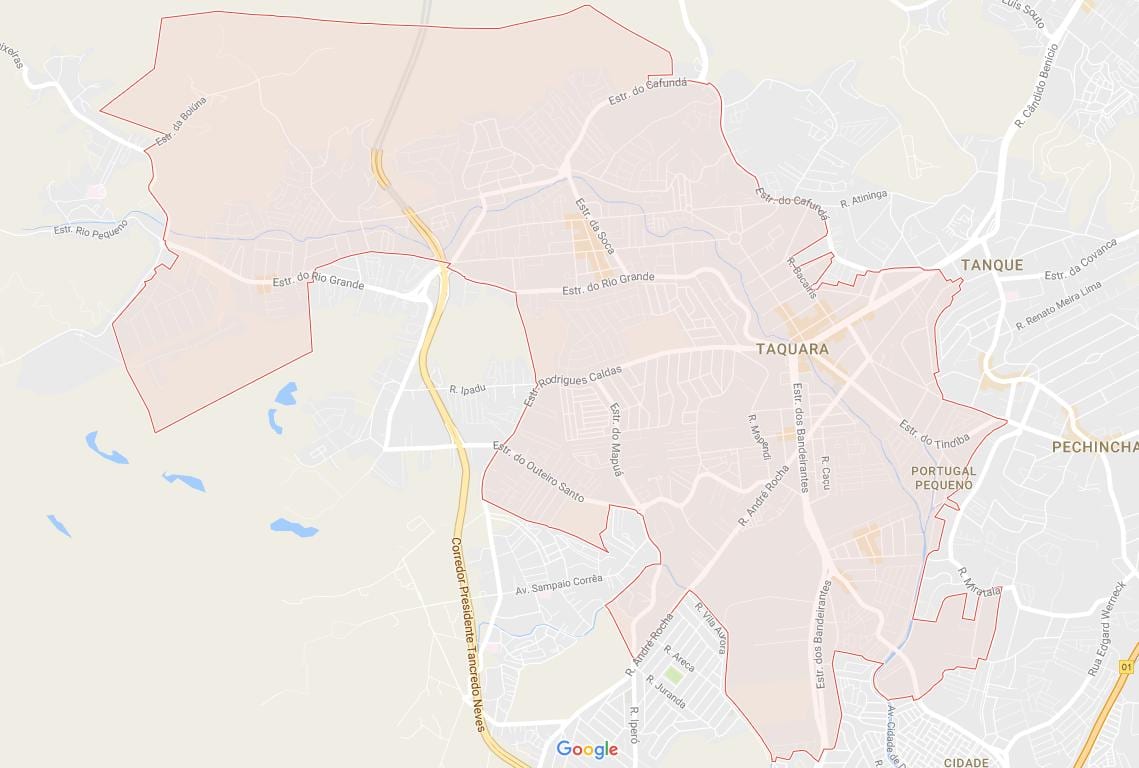 地図Taquara