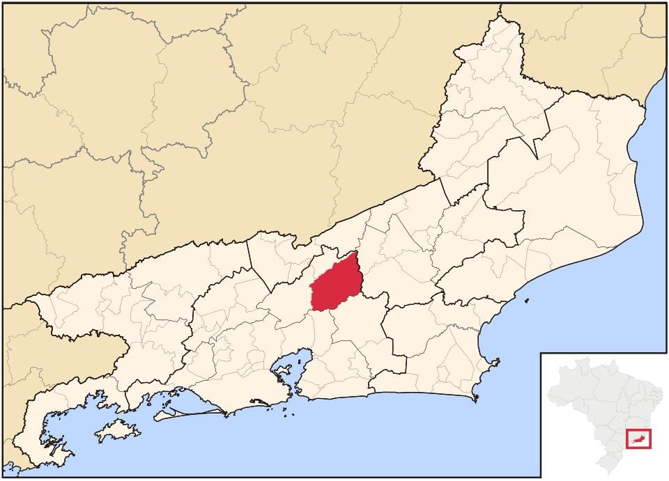 地図Teresópolis