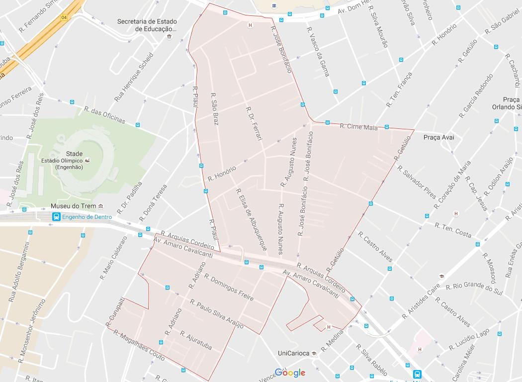 地図Todos osサントス
