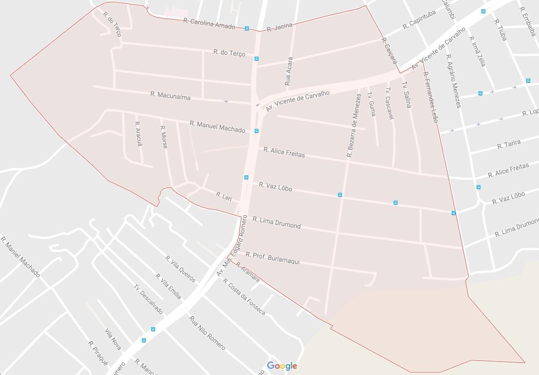 地図Vazロボ