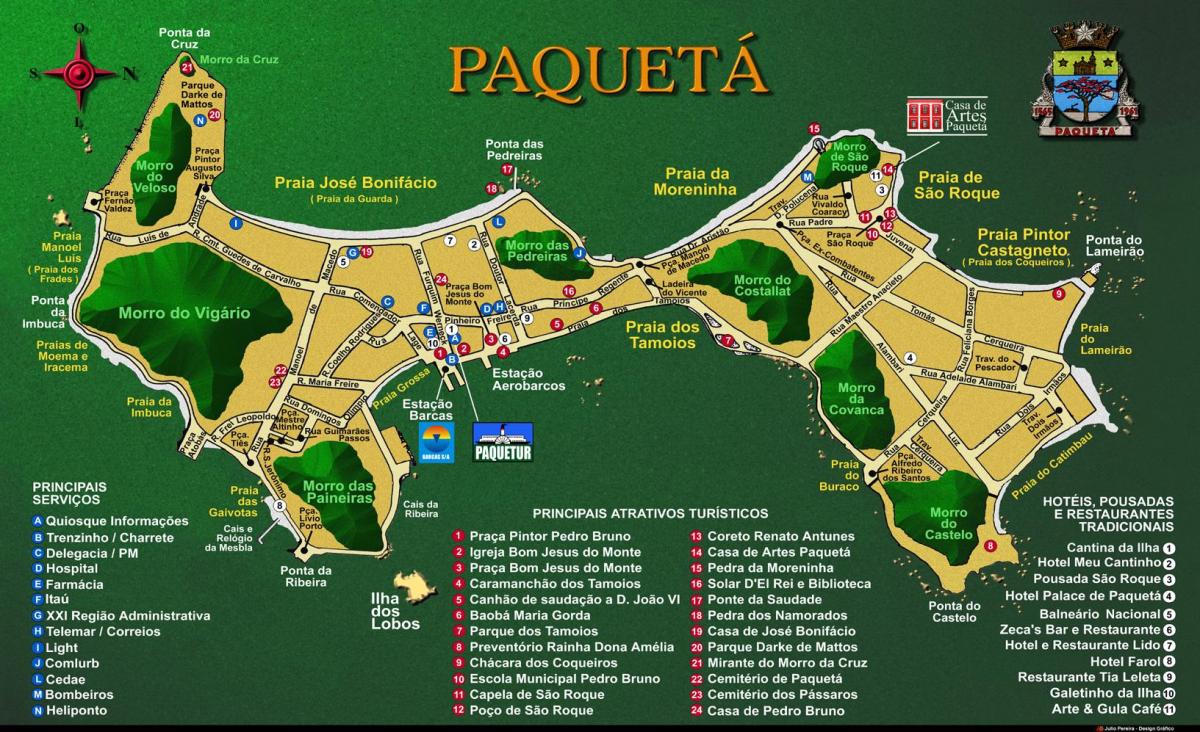 地図ÎleデPaquetá